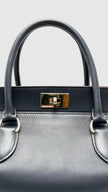 Like New. Hermes Toolbox 20 Caban/Cuivre Swift Permabrass HW. DBY001MA|16569
