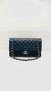 Like New. Chanel Medium Double Flap Irredescent Blue Caviar CHW. 25965668|9281