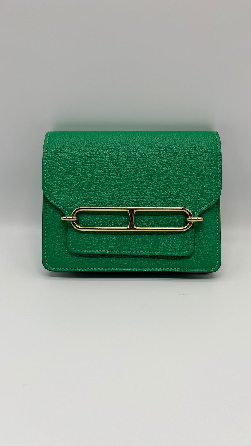 Brand New. Hermes Roulis Slim Vert Vertigo|5377