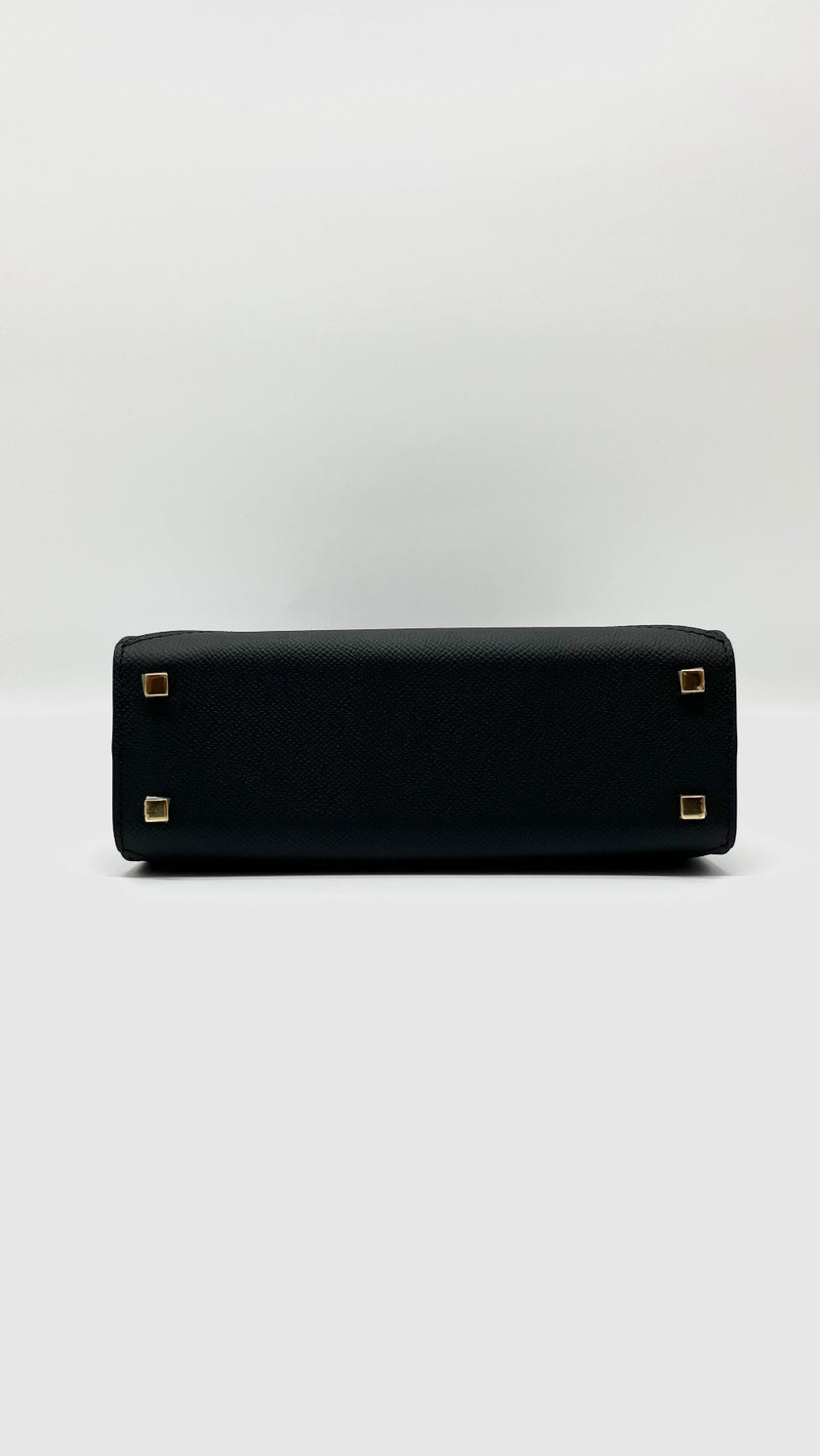 Brand New. Moynat Gabrielle BB Calfskin Black GHW|5074