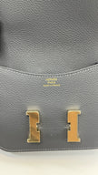 Brand New. Hermes Constance Slim Ardoise Evercolor GHW. KAK004MM|5413