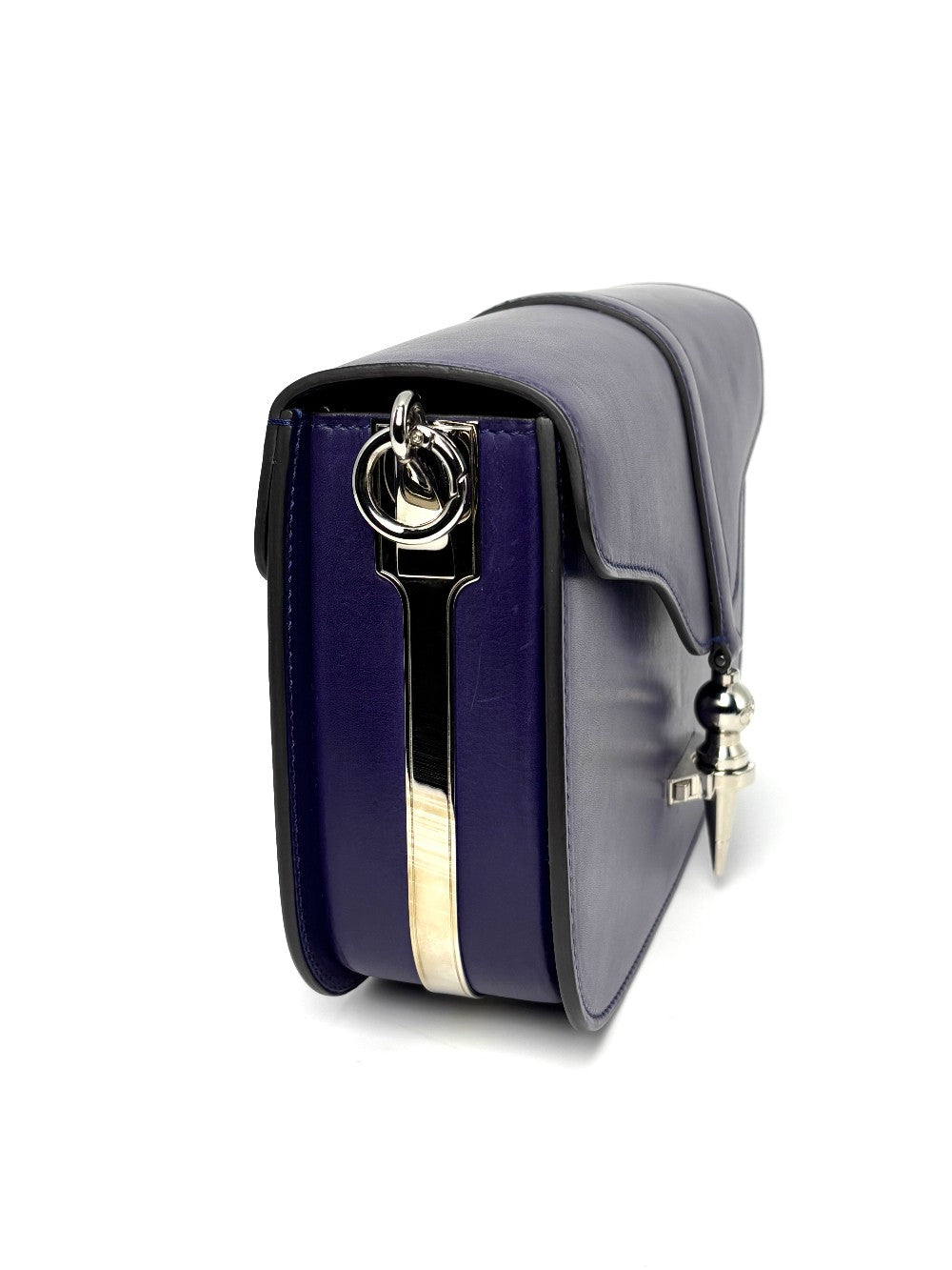 Preowned. Joseph Duclos Diane Flap Blue|8070