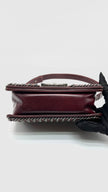 Preowned. Chanel Leboy Small Burgundy Quilted Leather Ruth HW. 20866855|16546