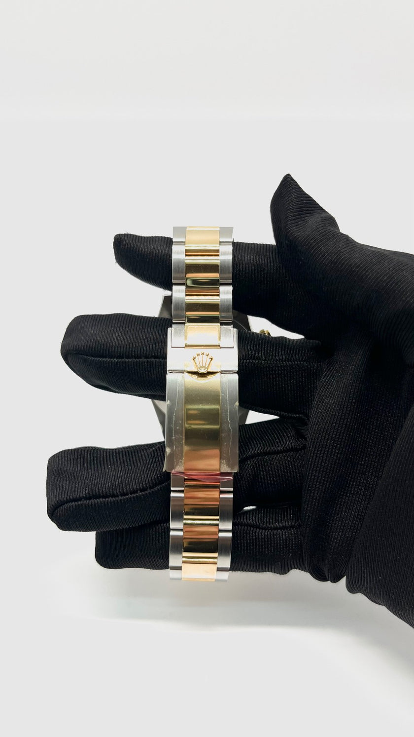 Preowned. Rolex Daytona Champagne Dial Two Tone YG/ Steel 2017 40mm 12.5 links|14385