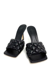 Brand New. Bottega Low Heel Black. 39|8317