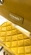 Preowned. Chanel Aquarium Back Pack Yellow Calfskin PVC. 25958505|8482