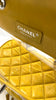 Preowned. Chanel Aquarium Back Pack Yellow Calfskin PVC. 25958505|8482