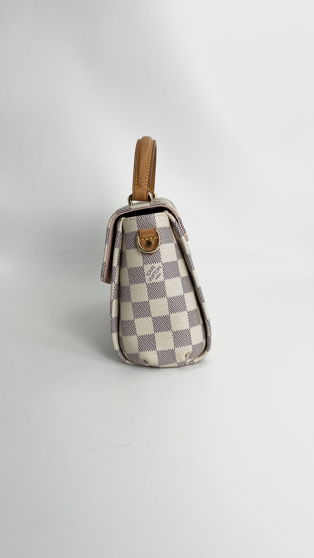 Like New. LV Croisette PM Damier Azur. Microchip|4805