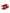 Preowned. Hermes Slip On Red. 37.5|7539