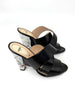 Brand New. Fendi Sandals Black. 37.5|7577
