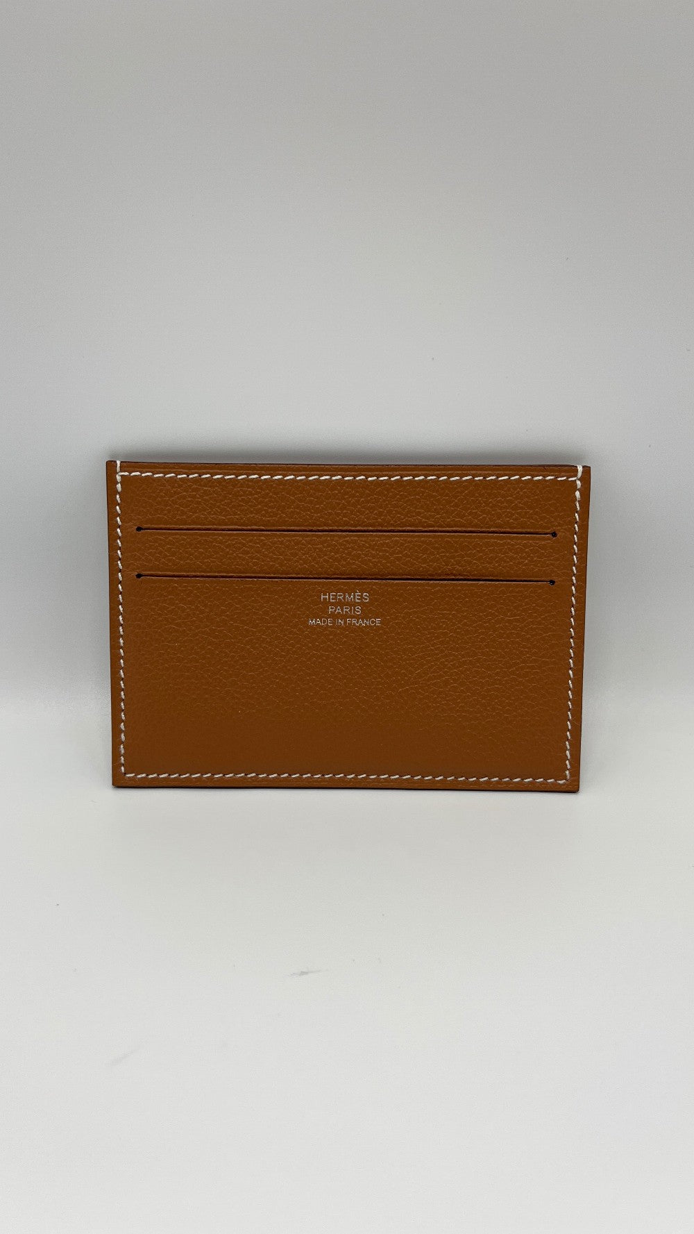 Brand New. Hermes Citizen Twill Card Holder Gold|5433