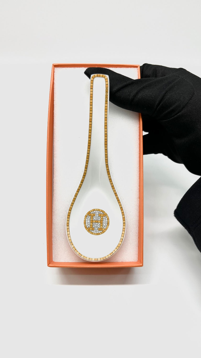 Brand New. Hermes Soup Spoon Mosaique|10500