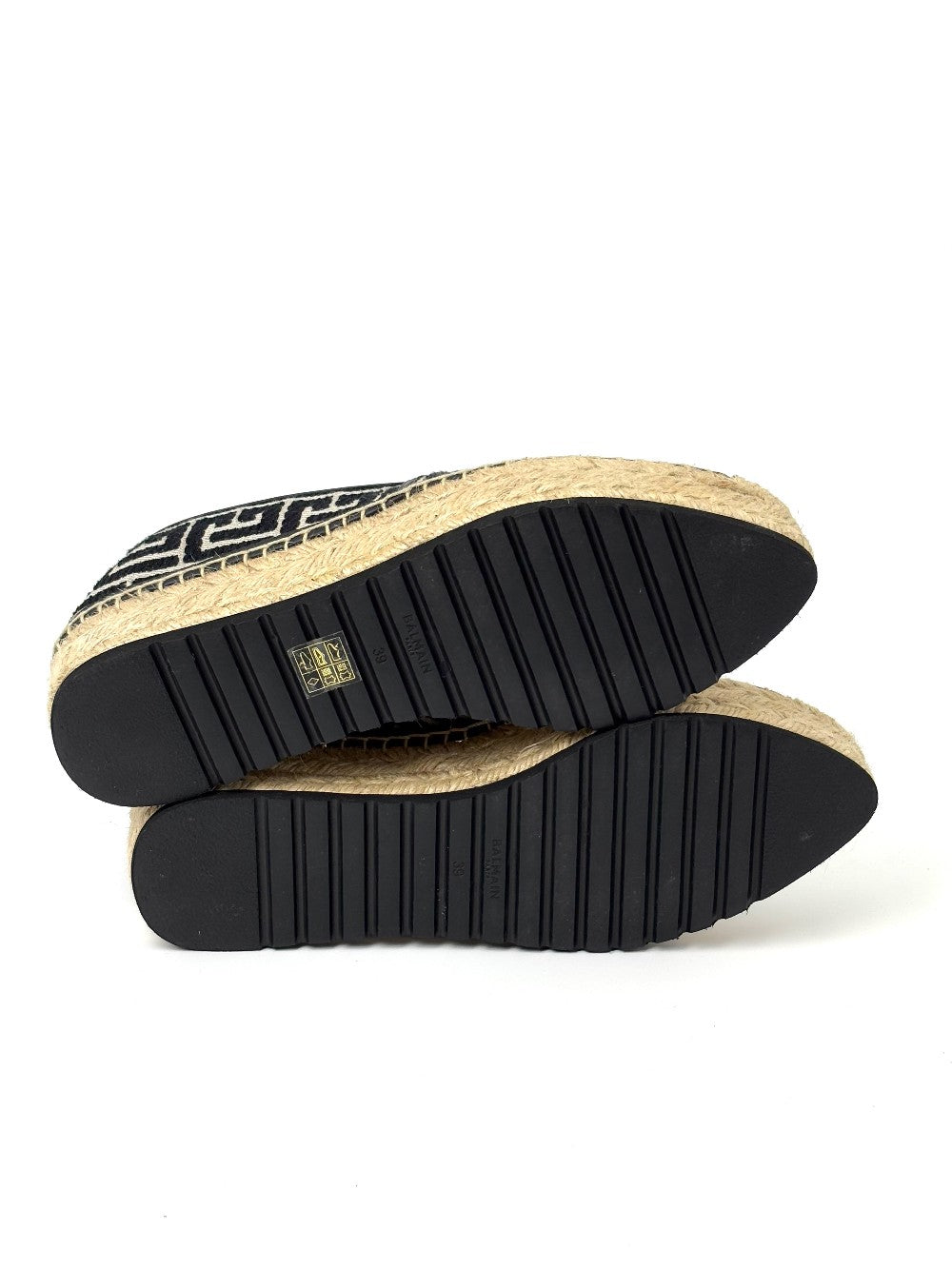 Like New Balmain Espadrille Canvas. 39|7276