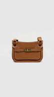 Brand New. Hermes Jypsiere Mini Gold Evercolor GHW. BIS746IN|14944