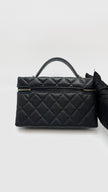 Brand New. Chanel Top Handle Slim Vanity Black Caviar GHW. XA62K338|16066