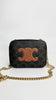Unused. Celine Triomphe Box Tan|4549