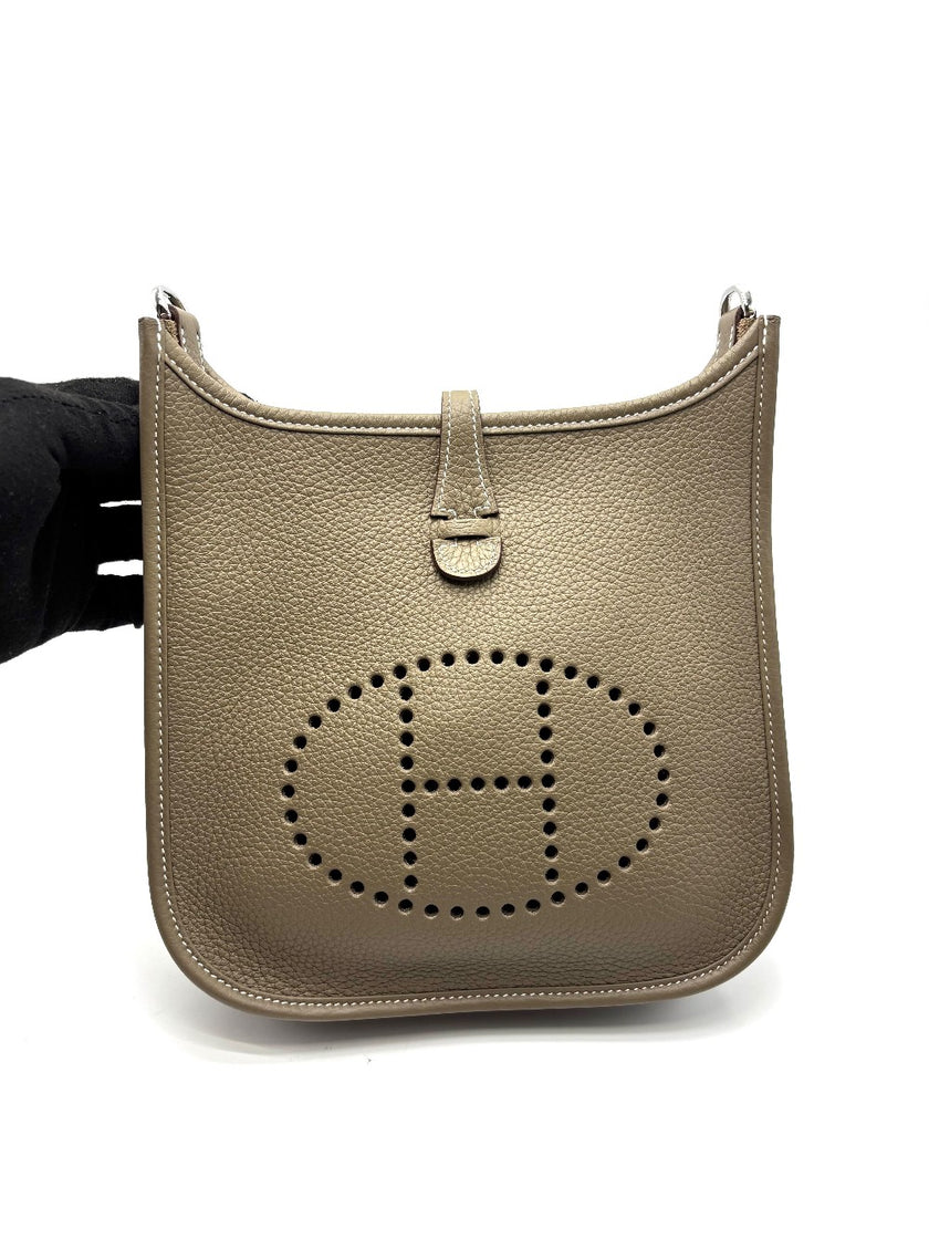 Unused. Hermes Evelyne 23 Etoupe Togo PHW. KBS008ZB|17243