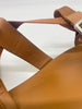 Brand New. Hermes Inboard Sandals Gold. 38|9193