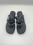 Brand New. Hermes Gipsy Sandals Black. 38|9160
