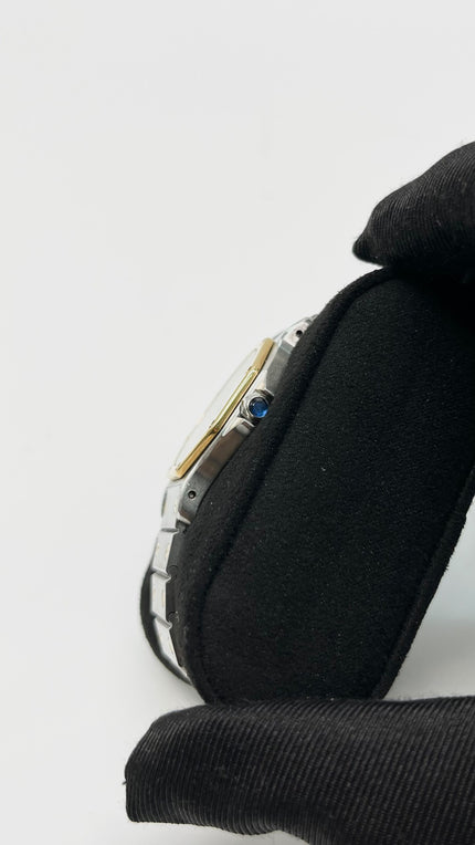 Preowned. Cartier Santos Octagon Two-toned 30MM|10898