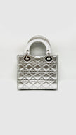 Preowned. Lady Dior Small Silver SHW. 29MA1108|16140