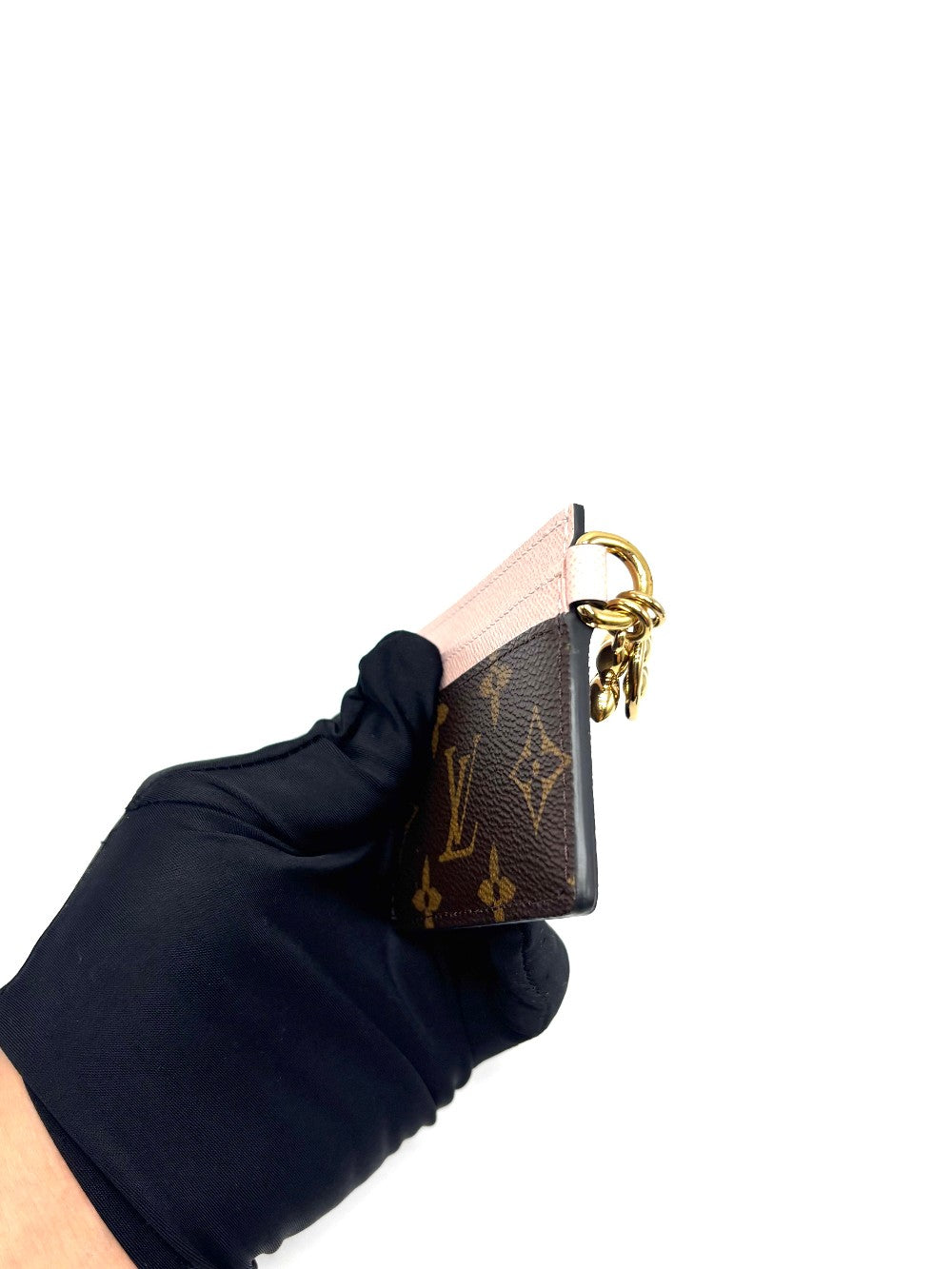 Brand New. LV Card Holder Monogram/Pink|16936