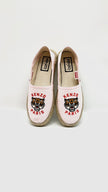 Brand New. Kenzo Lucky Tiger Espadrilles Pink Cotton Canvas Size 40|11206
