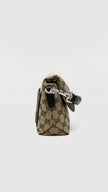 Like New. Gucci GG Canvas Small Crossbody Bag. F04364117|16416