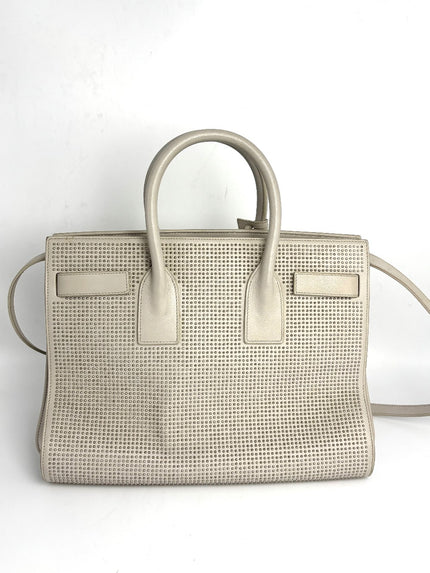 Preowned. YSL Sac de Jour Medium with Studs|11876