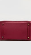 Preowned. Hermes Birkin 35 Rubis Togo PHW. N122|7768