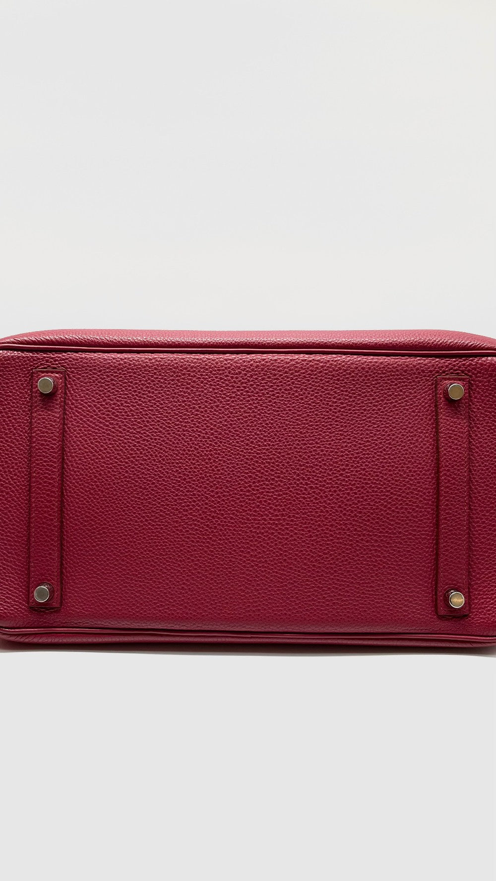 Preowned. Hermes Birkin 35 Rubis Togo PHW. N122|7768