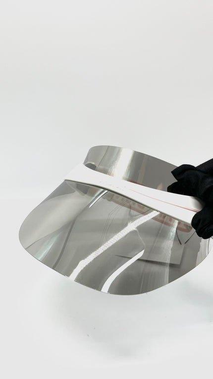 Like New. Dior Sun Visor White/Pink|14231