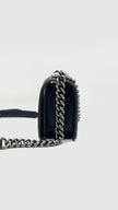Preowned. Chanel Leboy Small Dark Gray Caviar Ruth HW. 26595963|15908