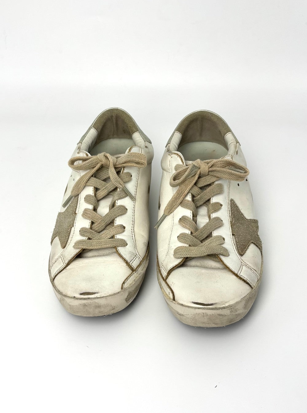 Unused. Golden Goose Superstar White. 36|9006