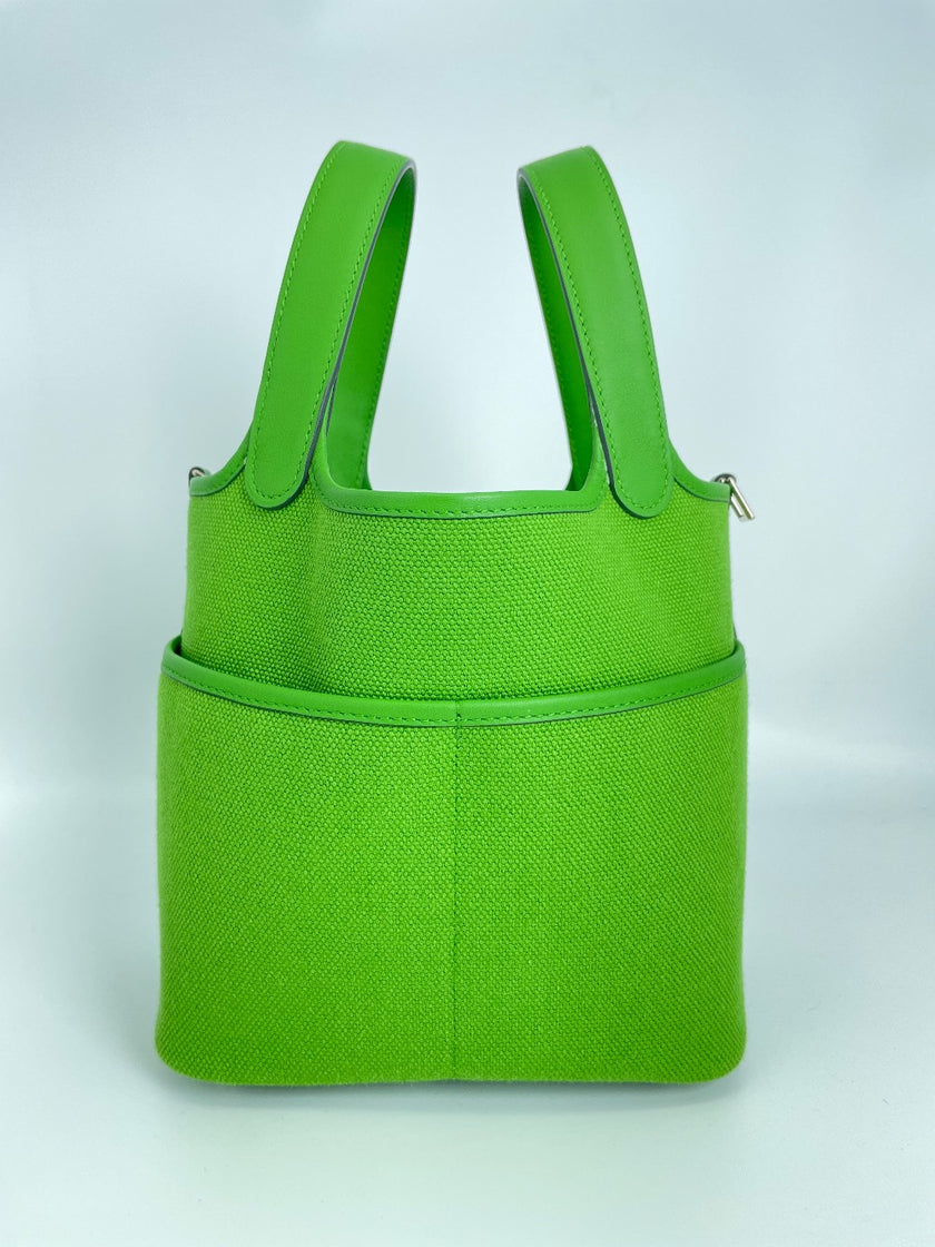 Brand New. Hermes Picotin 18 Cargo Vert Yucca. BMI007IA|3672