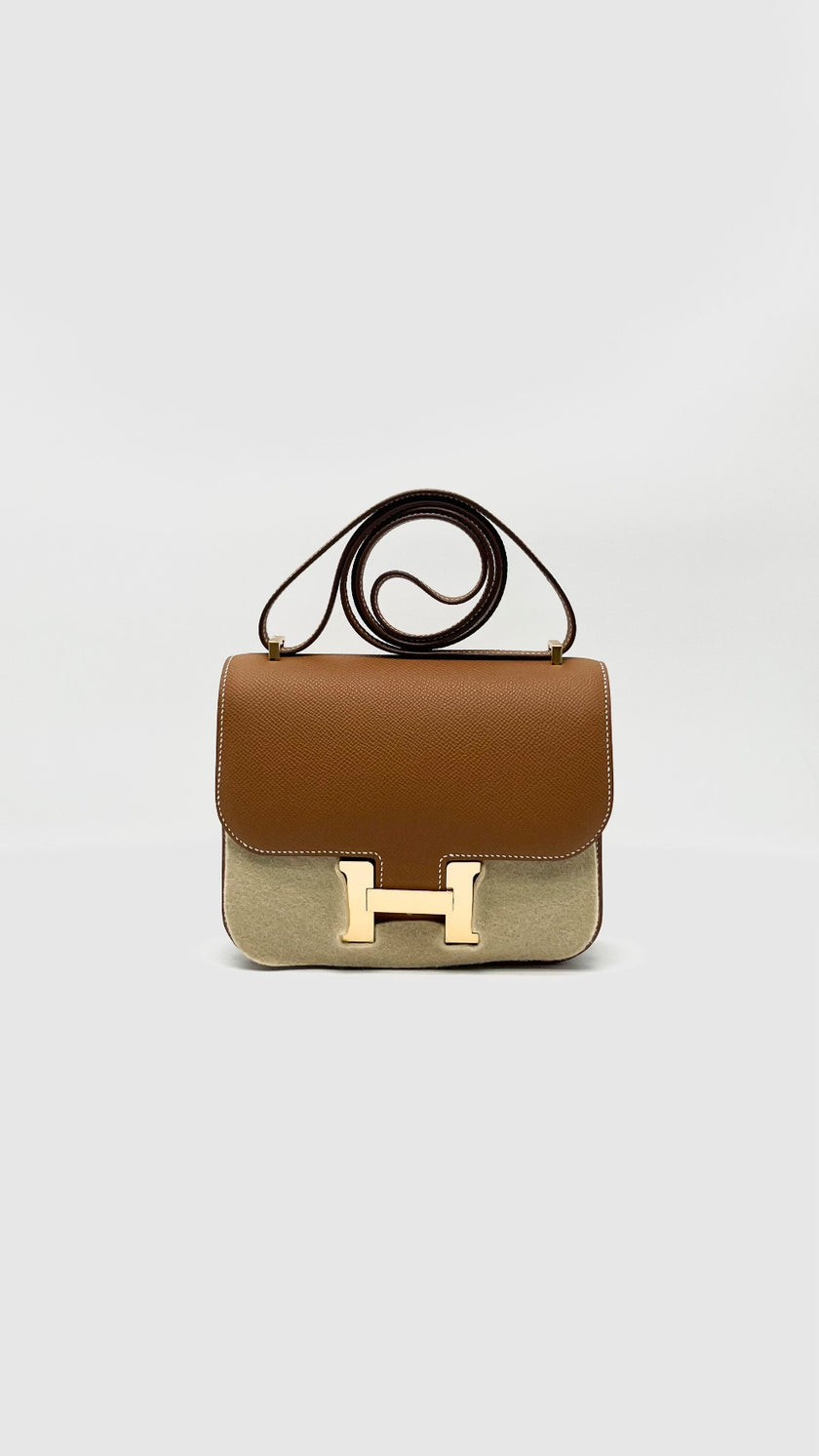 Brand New. Hermes Constance 18 Gold Epsom GHW. GAC167BU|16739