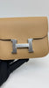 Brand New. Hermes Constance Slim Passant Chai PHW. UMZ002MM|5420