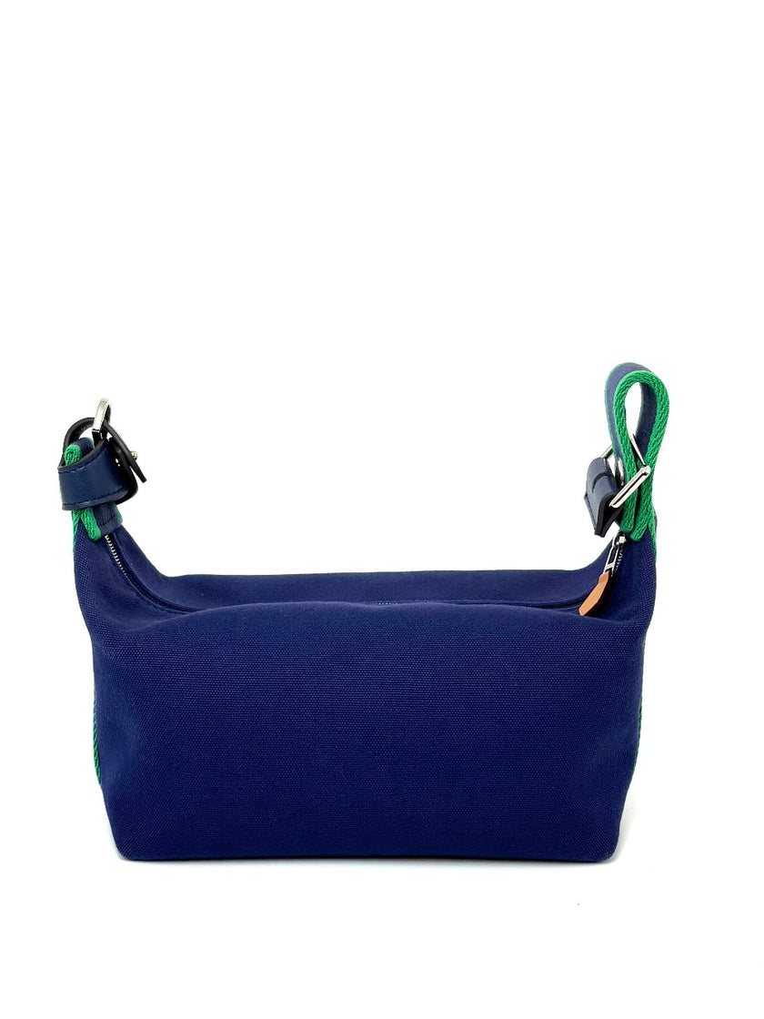 [SALE] Preowned. Hermes Bride A Brac PM Blue|8007