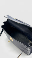 Preowned. Hermes Kelly 28 Blue Nuit Togo GHW. TII007BG|15346