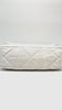 Preowned. Chanel C19 Medium White Lambskin GHW. K748P2AE|5199