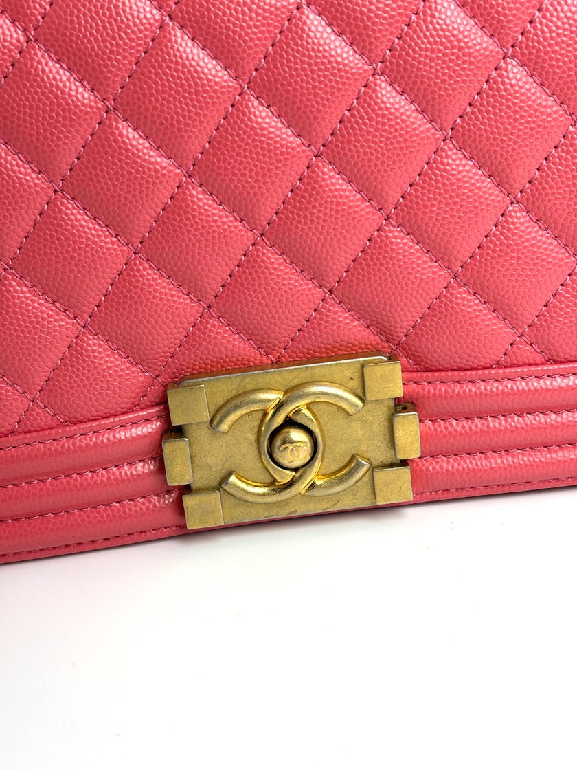 Preowned. Chanel Leboy Old Medium Pink. 25762971|4320