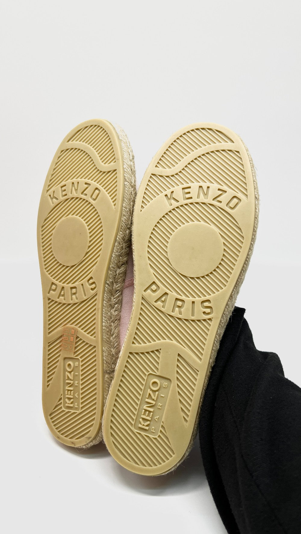 Brand New. Kenzo Lucky Tiger Espadrilles Pink Cotton Canvas Size 40|11210