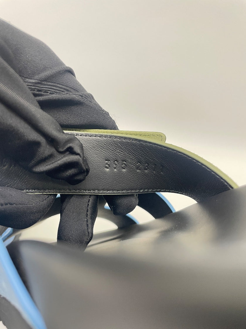 Brand New. Hermes Chypre Tricolor. 39.5|9076