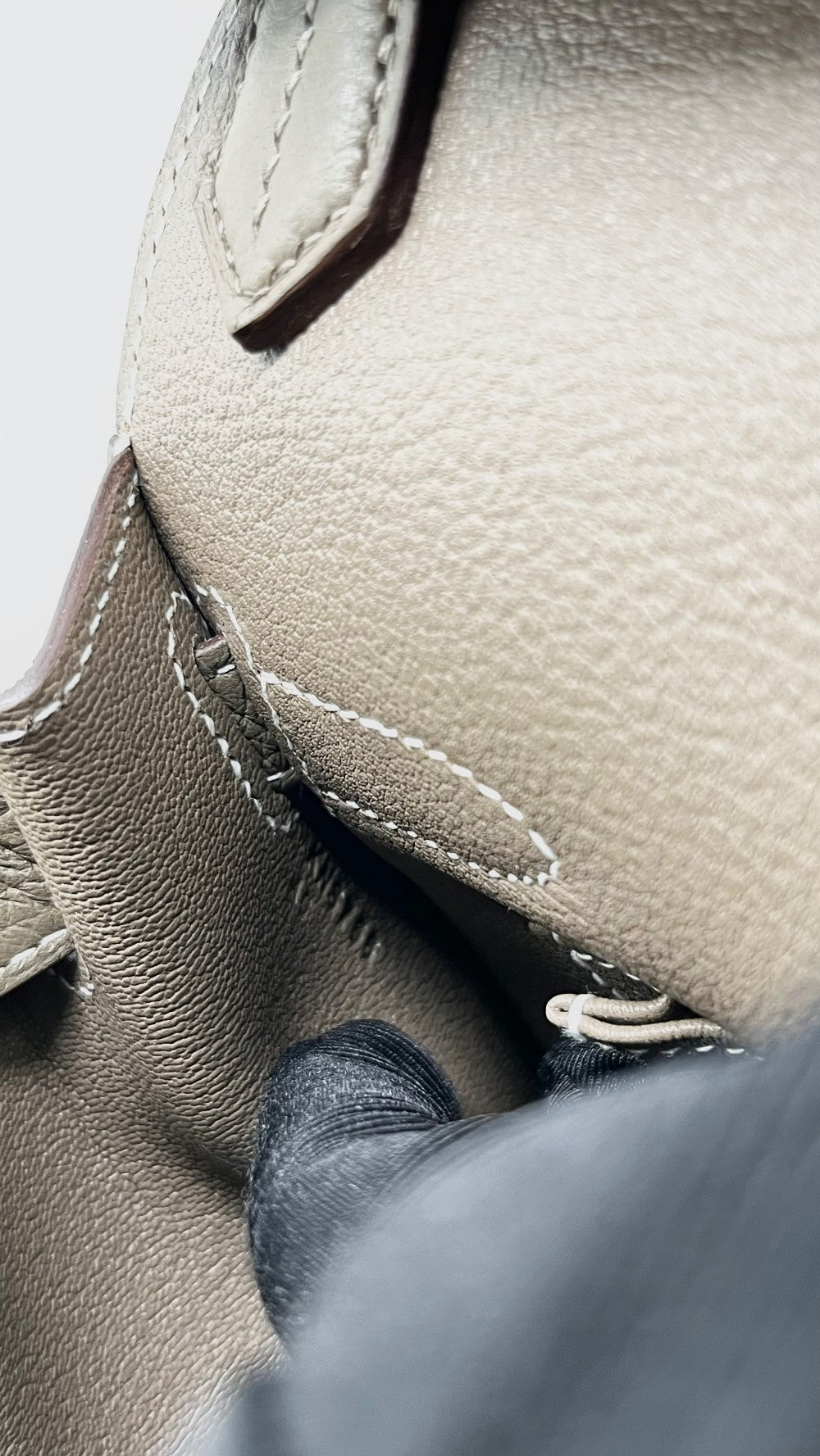 Brand New. Hermes Jypsiere 28 Etoupe Clemence PHW. KNS766AG|13644