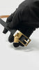 Brand New. Hermes Lucky 15 Belt Black GHW|9979