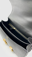 Like New. Hermes Constance 24 Black Epsom GHW. DHT137AX|14506