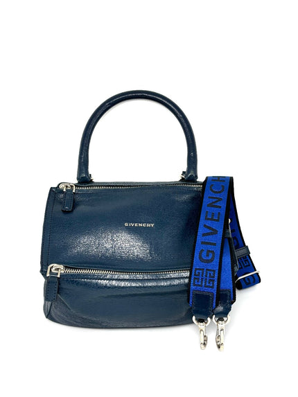 Preowned. Givenchy Pandora Small Blue. EFG0198|9482