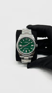 Brand New. Rolex OP 41 Green Dial Oyster All Steel 2023|14413