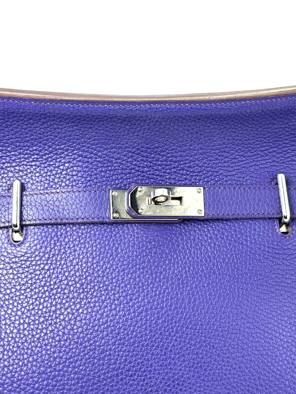 Preowned. Hermes Jypsiere 34 Iris Clemence PHW. O45L|8025