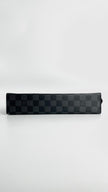 Brand New. LV Voyage Clutch Graphite. TA4129|4870